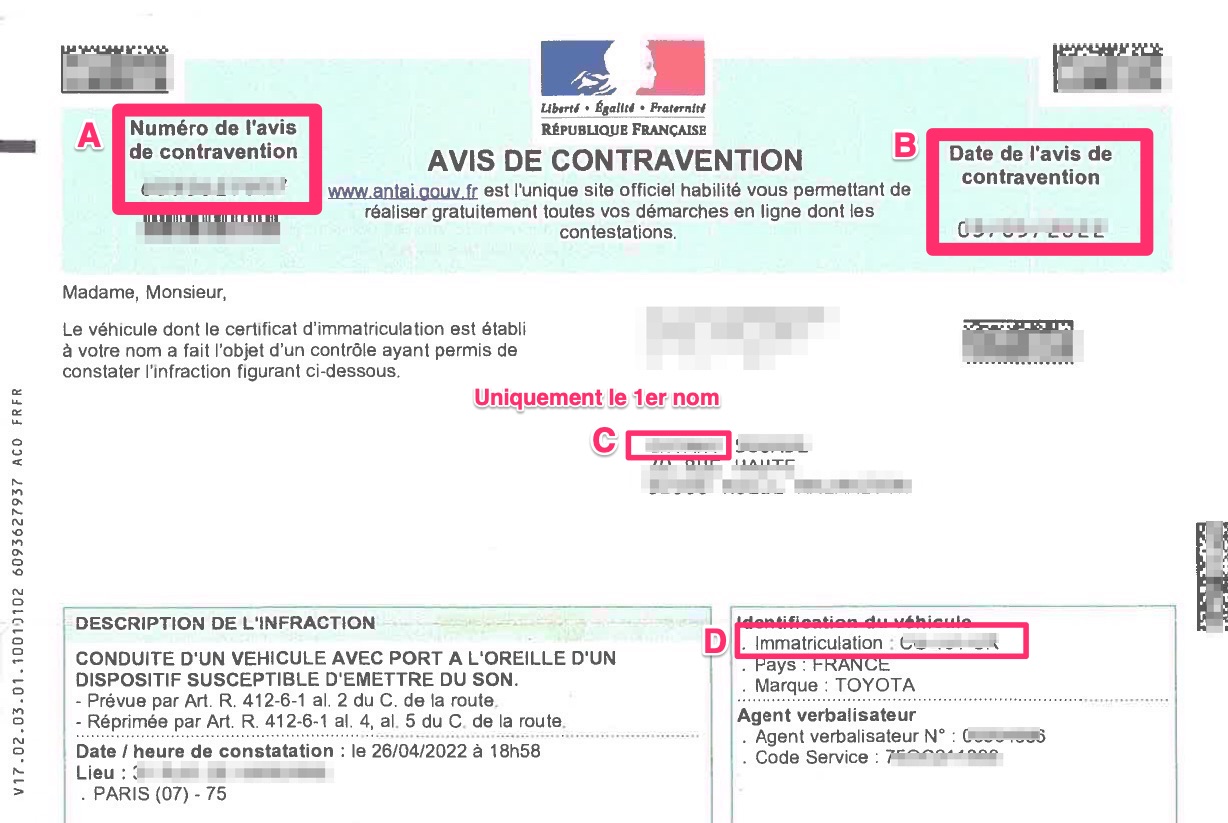 contestation amende et contravention en ligne par cabinet avocat